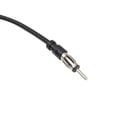 thumbnail image 2 of XUKEY 9' ft(M-F) Car Stereo Radio Auto AM/FM Antenna Extension Cable Wire Cord Adapter Black, 2 of 6