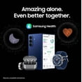 thumbnail image 2 of Samsung Galaxy Watch Ultra 47mm LTE Titanium Smart Watch, Titanium Silver, Gray Sport Band (2025)-International Version,, 2 of 11