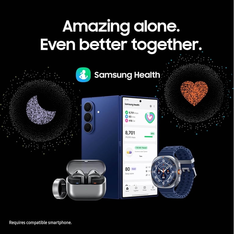 Samsung Galaxy Watch Ultra 47mm LTE Titanium Smart Watch, Titanium