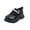 Black, variant on Aofany Toddler Girls Dress Shoes Mary Jane Pearl Soft Sole Princess Shoes for Little Kids
