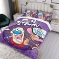 thumbnail image 3 of Ren & Stimpy Conjunto de sábanas temático, trío de piezas, cómodo y amigable con la piel, diseño único, regalo de decoración para el hogar para familiares, amigos y fans, 90 cm * 190 cm, 3 of 6