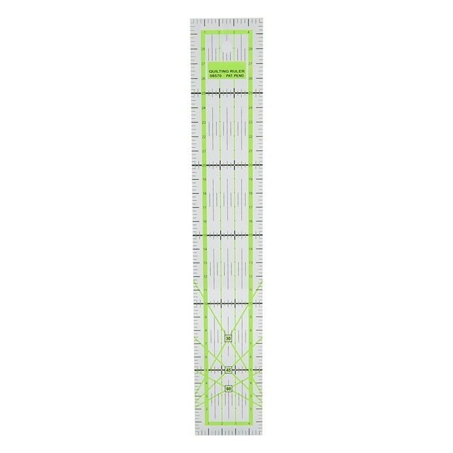 Outil de Couture Transparent 5*30cm pour Couturière et Quilting DIY