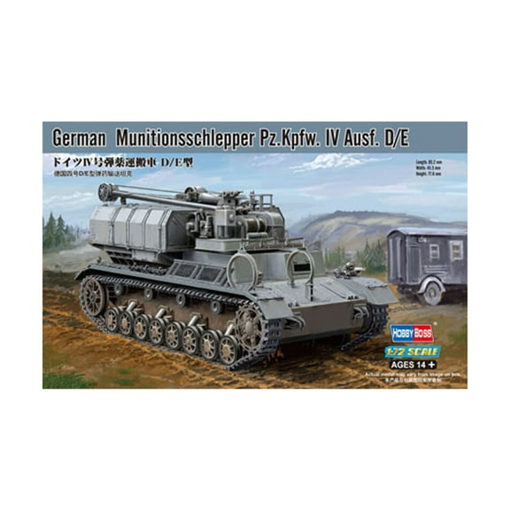 Hobby Boss German Munitionsschlepper Pz.Kpfw. IV Ausf. D/E (WWII) New
