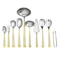 thumbnail image 3 of Italian Collection 'Antique Greek' 72-pc Premium Silverware Flatware Serving Set, 3 of 4