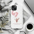 thumbnail image 5 of Curious Monkey Phone Case with Numbers 67, Bible Verse Luke 6:37 Christian Quote iPhone Cover, Protective Case for iPhone 17 16 15 14 13 12 11 Plus Pro Max Mini, 5 of 6