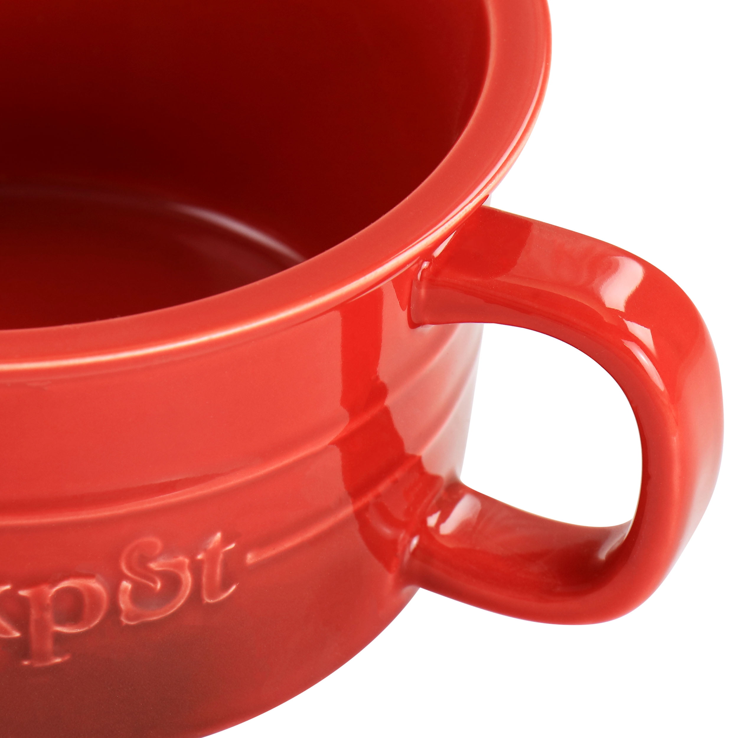 Kalring Half Color Glaze with Red Ceramic Stoneware Soup Mug - China  Ceramic Mug and Travel Mug price