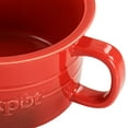 thumbnail image 6 of Crock Pot Appleton 24oz Stoneware 4 Piece Soup Mug Set in Gradient Red, 6 of 7