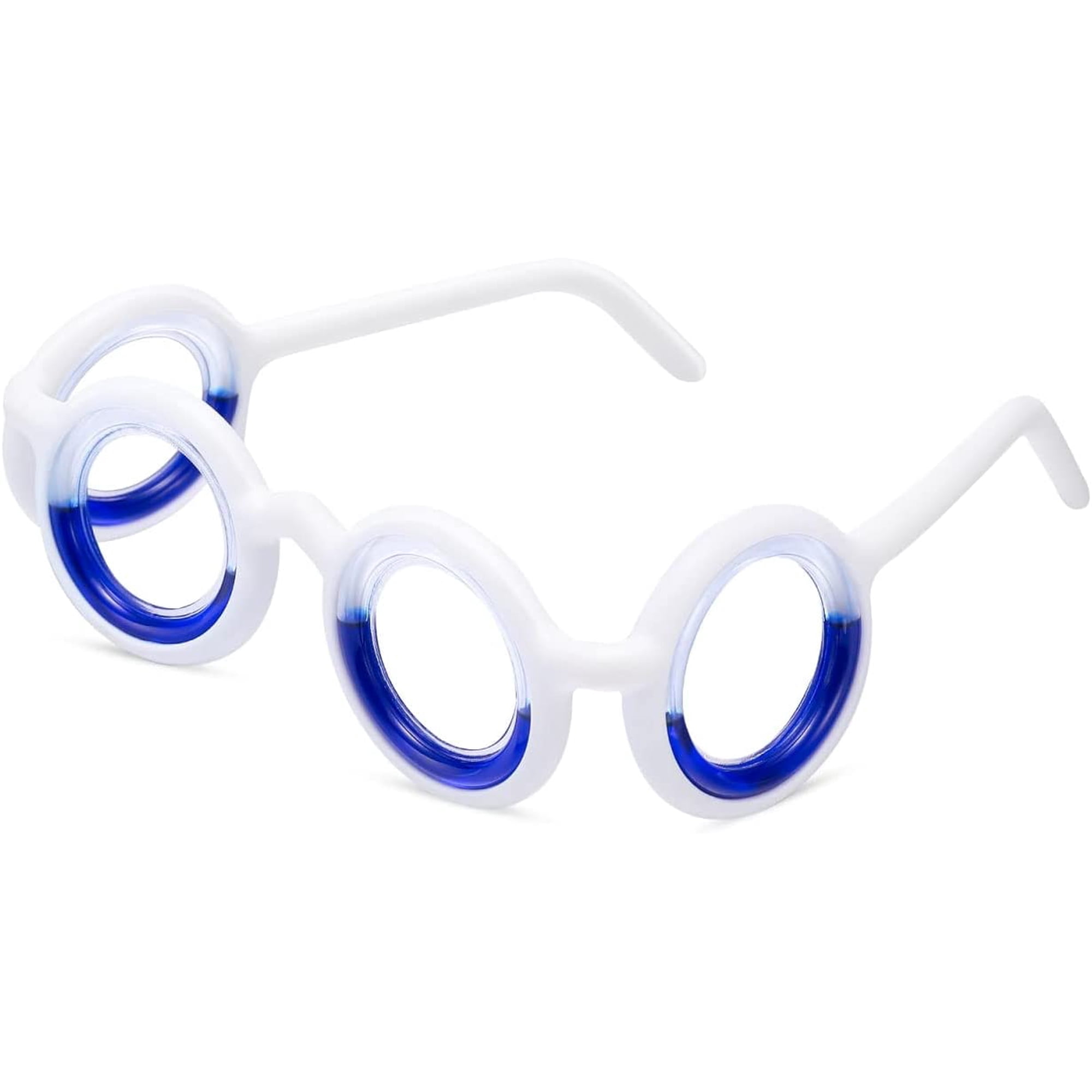 Compuye Anti-Motion Sickness Smart Glasses, Portable Raised Airsick Sickness  Glasses for Car Sickness, Seasickness, Travel, Gaming Nausea Relief Liquid  Lensless Glasses for Adults or Kids(Blue) | Walmart Canada