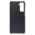 thumbnail image 4 of Carcasa rígida elegante KSQ para Samsung Galaxy S22 5G con ranuras para tarjetas dobles Oro rosa, 4 of 4