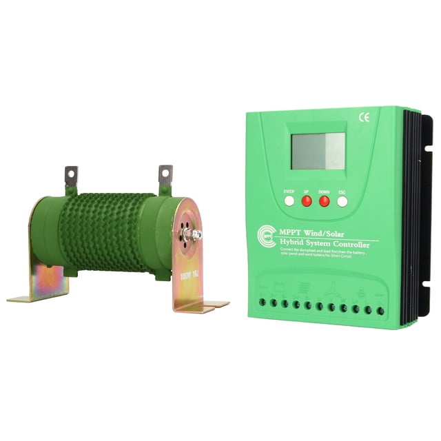 12V 24V Wind Solar Controller With LCD Display MPPT Boost Wind Solar Controller