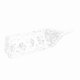 thumbnail image 4 of Guantes De Novia De Encaje Marfil Con Diamantes De Imitación, Accesorio De Boda Para Novias Elegantes, 4 of 7