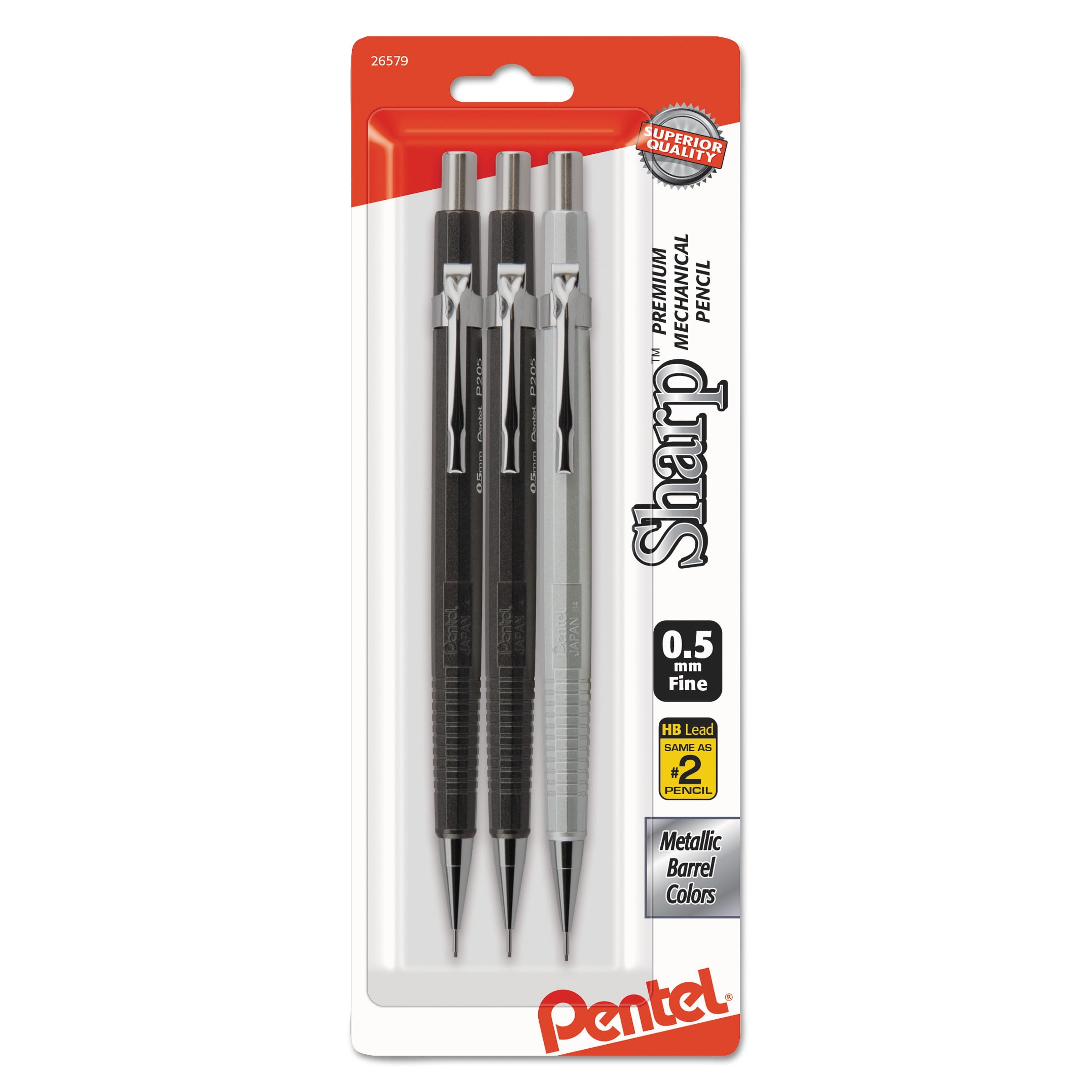 0.5 mm Pentel® Sharp Mechanical Drafting Pencil Burgundy Barrel 072512035481 