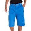 thumbnail image 4 of Alta Designer Fashion Men's Cargo Shorts, Twill Belt Included - Sky Blue Size 32, 4 of 5