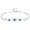 Blue, variant on Heart Shaped Women'S Bracelet Heart-Shaped Gift A Female Friend Student'S Sends Bracelet Bracelets