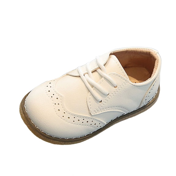 WAYUTE Girls Sneakers Flat Thick Bottom Lightweight Non Slip Lace Up Mesh Upper Breathable Sports Athletic Shoes Casual Outdoor