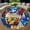 Cat18, variant on Round Rug, Jungle1 Soft Washable Carpet, Non-Slip Floor Mat for Living Room Bedroom Home Decor 24 Inch