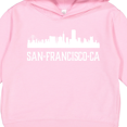 thumbnail image 3 of Inktastic San Francisco California Skyline Ca Cities Toddler Hoodie, 3 of 4
