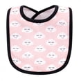 thumbnail image 5 of Hudson Baby Infant Girl Cotton Bib and Headband or Caps Set 8pk, Dream Love, One Size, 5 of 10