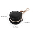 thumbnail image 3 of Casegrace Portable Jewelry Box With Keychain, Ladies Bag Pendant Ornaments, Travel Jewellery Storage Box, Ring Holder, Necklace Earrings Mini Circular Organizer Box, 3 of 6