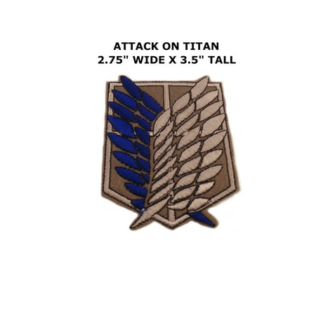 attack on titan patch set