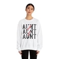 thumbnail image 3 of Baseball Aunt Sweatshirt, Gifts, Crewneck, 3 of 7