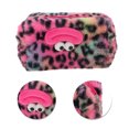 thumbnail image 4 of Unique Bargains 1 Pc Leopard Printing Drawstring Makeup Bag for Vacation Business Travel Plush Multicolor, 4 of 6