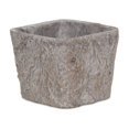 thumbnail image 1 of Maceta cuadrada cónica de cemento gris Cheungs, 1 of 4