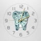 thumbnail image 2 of Reloj de pared Dental Tooth de 30 cm de cuarzo silencioso para consultorio dental, 2 of 3