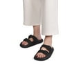 thumbnail image 5 of VONMAY Unisex Slides Sandals Thick Sole Pillow Sandals with Adjustable Double Buckle, 5 of 8