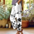 thumbnail image 1 of WILLBEST Pantalones Casuales para Mujer, Cómodos, Holgados y Cómodos, con Cintura Alta y Bolsillos para Uso Diario. Grande, 1 of 3