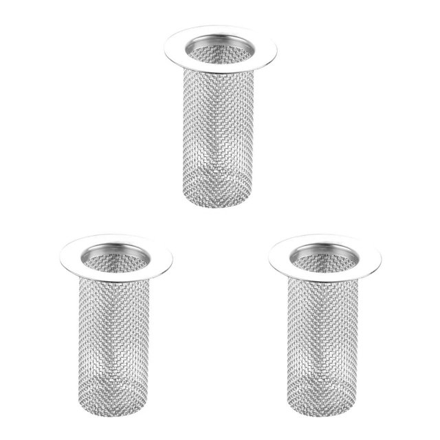 Toystoory Filtro de drenaje de suelo de acero inoxidable multifuncional, recogedor de pelo, fregadero de ducha, Protector de cesta de malla para alimentos, Type1 NO1 Toystoory CBP234662