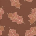 thumbnail image 1 of Ahgly Company Indoor Square Patterned Halloween Orange Area Rugs, 6' Square, 1 of 6