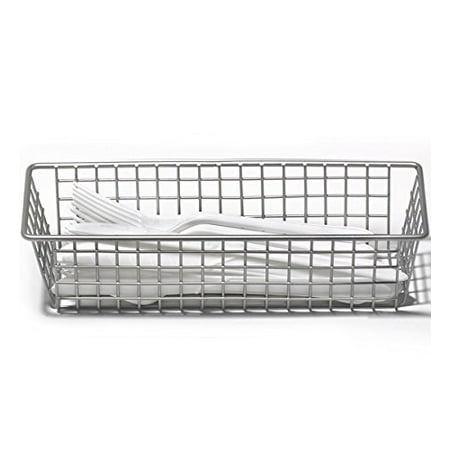 Grid Tray Organizer 9 Inch Satin Nickel Free Up Countertop And