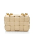 thumbnail image 3 of Pre-Owned Bottega Veneta Lambskin Cassette Chain Maxi Shoulder Bag, 3 of 11