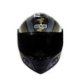 thumbnail image 3 of Casco Para Moto Edge Abatible Oro negro Doble Certificación M, 3 of 3