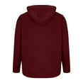 thumbnail image 5 of XQYLOS Boys Cropped Hooded Jacket with Zipper, Fle𝖾ce Pullover Sweatshirt Long Sleeve Cotton Soft Warm Coat, Casual Oversized Pockets Tops for Everyday Wear, 5 of 6