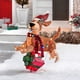 thumbnail image 1 of Christmas Outdoor Decoration Lighted, 3D Cute Lightening Animals Xmas Indoor Outside Holiday Decor with LED Warm White Yard Light, Light Up for Yard, 1 of 2