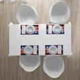 thumbnail image 4 of Ambesonne Sunset Place Mats Set of 4, Sea Coast with a Rowboat, Standard Size, Pink and Purple, 4 of 4