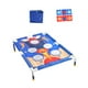 thumbnail image 3 of Juego de lanzamiento de bolsas de frijol, tablero de maíz, juguete educativo, regalos de 5 agujeros, juegos de objetivo para carnaval en interiores y azul, 3 of 8