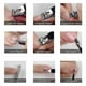 thumbnail image 5 of Manicure Set, Pedicure Kit 18 Pieces, Nail Care Nail Clippers Set Stainless Steel Care Tools For Travel (black), 5 of 5