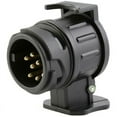 thumbnail image 1 of Secure Connection Trailer, Black Plastic Construction Weatherproof Adapter for Your Caravan Lighting Feed, 1 of 5