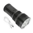 thumbnail image 2 of High Brightness Torch, P90 Flashlight 12000LM 12800mAh Battery 120W  for Outdoor, 2 of 7