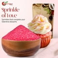 thumbnail image 2 of NY SPICE SHOP Pink Sanding Sugar - 1 Pound - Pink Sprinkles - Sparkling Sugar - Sugar Sprinkles, 2 of 7