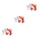 thumbnail image 2 of Soidarity Estacionamiento para bicicletas Rack Mountain Road Bike Wall Mount Hook Ciclismo Hebilla Stand Holder, Mountain Bike, Orange Naranja bicicleta de montaña 3piezas Soidarity CBP176476, 2 of 6