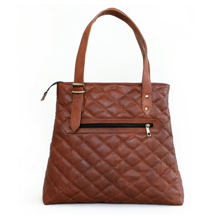 Leather Tote Bag for Woman