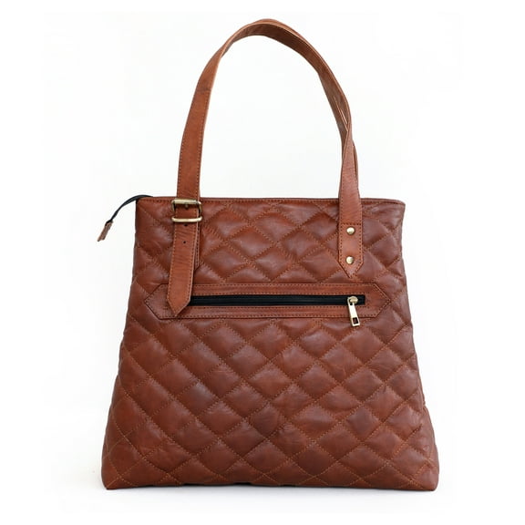 Leather Tote Bag for Woman