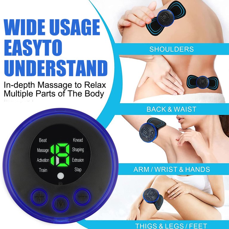 Tradinno 5PC Electric Neck EMS Massager Back Full Body Stimulator Pain  Relief Device Health - Walmart.com in 2023