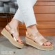 thumbnail image 1 of Huarache Modelo 4357 Chic Choes para Dama color Marron SBSC  4357-, 1 of 1