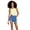 Blue, variant on Now This Womens Paperbag Waist Denim Shorts Zeke 29