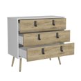 thumbnail image 3 of Chests Of Drawers, Dresser Magness, Bedroom, White / Macadamia, Multicolor Dressers,Engineered Wood Wooden Dressers, Furniture Bedroom Furniture Dressers, Chests & Wardrobes, 3 of 7